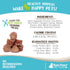 Raw Paws Grain-Free Soft Sausage Treats for Dogs & Cats - Beef Recipe, 6-oz Made in USA