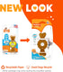 15 lbs, 1 Count Nylabone Ring Bone Chew Toy for Puppies, Puppy Teething Toys, Puppy Enrichment Toys, Chicken Flavor