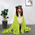 Extra Large Dog Towels, Super Absorbent Soft Microfiber Pet Bath Grooming Towel for Dogs and Cats (XL-55" * 36", Green)