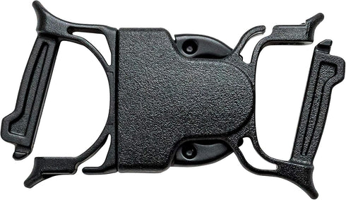 GEAR AID Black Dual Snap Bar Buckle, 1”