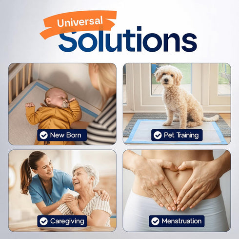 50-Count, 24x24 Healqu Puppy Pads - - Advanced Leakproof Technology for Housebreaking & Training - Ultra Absorbent