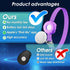 HONGTOP H Cat GPS Tracker for Cats, Cat GPS Tracker Collar with Safety Elastic Buckle, Compatible with Apple Find My