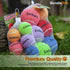Colorful Squeaky Tennis Balls for Small Dogs, 1.5 Inch 6 Pack, Dog Training Toys for Positive Reinforcement Fetch