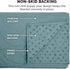 Furhaven Waterproof & Non-Slip Twin Size Mattress Cover Protector for Dogs & Cats, Washable, Nile Blue, Small/Twin Size