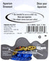 Penn-Plax Mini Aquarium Ornament for Finding Nemo, Fun Decoration with Friendly Turtle Riding a Wave