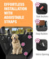 Hammock, Active Pets Dog Car Seat Cover for Back Seat, Waterproof Pet Protection SUV Truck Car Backseat Protector