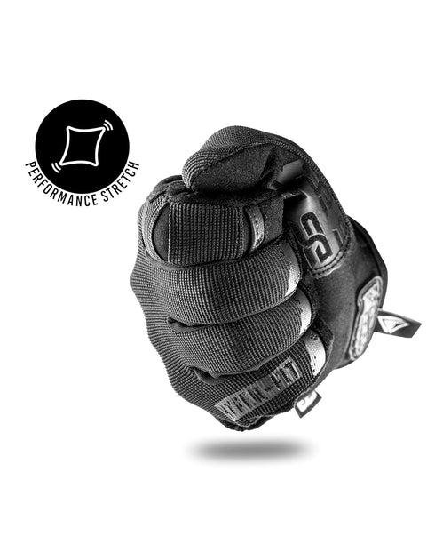 Glove Station The Impulse 2.0 Gloves - Durable Suede Leather Palm Work Gloves for Men, Black, Small