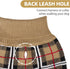 PUPTECK Dog Sweaters for Large Medium Small Dogs, Fall Classic Plaid Style Holiday Winter Coat for Boys and Girls