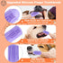 4Pack Dog Toothbrush Finger Toothbrush Dogs Tooth Brushing Kit Dogs Finger Toothbrushes for Dog Teeth Cleaning& Dental