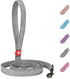 WAUDOG Recycled Cotton Dog Leash, 6 Ft / 10 Ft, Eco-Friendly Collar for Small Medium & Large Dogs, Reflective Leash