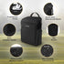 Golf Shoe Bag for Men Women, Padded Carry Bags with Clasped Strap Handle & Side Ventilation, 3 Pockets for Accessories