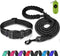 Dynmeow Reflective Dog Collar and Leash Set, 6FT Strong Climbing Rope Leash with Padded Handle for Medium Large Dogs