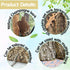 Cork Terrarium Background 15.7x11.8in Natural Large Cork Bark Backdrop for Reptile Habitat Decor (6PCS)