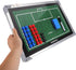 Football Dry Erase Coaching Board Aluminum Alloy Tactical Soccer Training Clipboard with Marker Pen for Coaches Sports