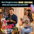 One Drink Adult Drinking Game - Slightly Competitive Card Game for Parties and Game Nights