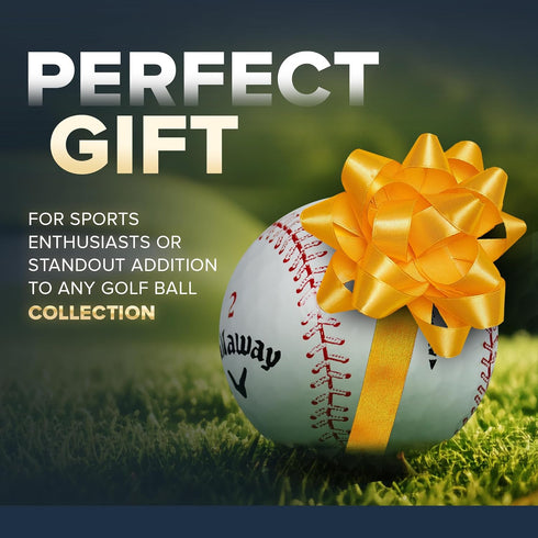 GBM Callaway Chrome Soft Certified Refinished Baseball Golf Balls | 12 Pack | Par-FECT for Any Golf Outing