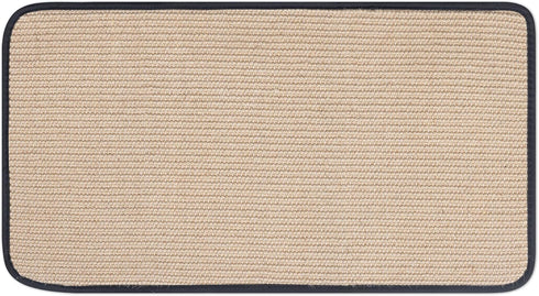Navaris Sisal Cat Scratcher Mat - 12.6x23.6 Cat Scratch Pad for Wall, Indoor Cats Scratching Protector for Corners