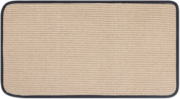 Navaris Sisal Cat Scratcher Mat - 12.6x23.6 Cat Scratch Pad for Wall, Indoor Cats Scratching Protector for Corners