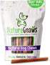 Nature Gnaws Bully Sticks for Dogs, 5-6" (1Lb) - Mixed Thickness, Long Lasting Natural Beef Chew Bones for Aggressive