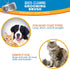 Quick-Cleaning Grooming Brush by Pets Know Best, Self-Cleaning Deshedding Tool for Cats & Dogs, Gentle Detangling