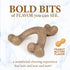 Nylabone Dog, Puppy Gourmet Style Strong Chew Toy, Wishbone Peanut Butter Small/Regular (1 Count)