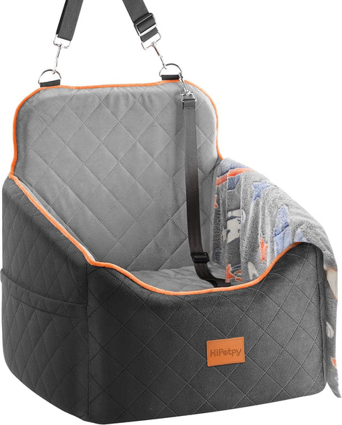 HiPetpy Dog Car Seat for Small Dog, Booster Seat for Dogs Under