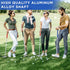 Wettarn Mini Golf Clubs Set for Men, Women, Kids - 3 Sets with 6 Practice Golf Balls, Sturdy Putter Shaft