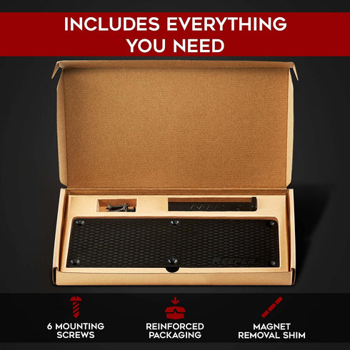 Ammunition Ammo Keeper MG Magnetic Holder for Gun Magazines and Clips, Organize Mount in Your Gun Safe, Locker Cabinet