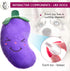 Pets&Goods Plush Squeaky Chew Toys for Small Dogs, 6-Pack Fruit & Vegetable Toy Set