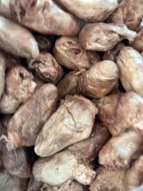 Freeze Dried Chicken Hearts - Freeze Dried Dog Treats, 2.5 oz for Dogs & Cats - Grain Free & Gluten Free