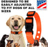 Nylon E Collar Replacement Strap - Shock Collar Replacement Collar, Fence Collar Replacement, Compatible with Pet Safe & Invisible Fence & Fits Most PetSafe Collars (Orange)