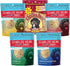 Charlee Bear Original Crunch Dog Treat Variety Pack, 16 oz Bags (5-Pack) - Natural Training Treats Made in The USA