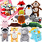 SHARLOVY Dog Squeaky Toys for Small Dogs, Stuffed Animal Chew Toy, Soft Plush Pet Toys Pack of 12 in Gift Box