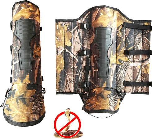 Snake Gaiters, Anti-bite Lower Leg Armor, Waterproof Protection Gear for Hunting, Hiking, Outdoors
