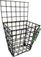 KUFA Sports Vinyl Coated Wire Bait Cage, Size: 7"x6"x4", Black 27-091