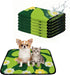 Qeils Reusable Puppy Pads for Small Dogs, Washable Pee Pads with Non-Slip