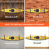 Kayak Storage Rack with Nylon Straps, Heavy Duty Wall Mount Rack for Garage, 4 Pack, 6 Colors, Suitable for Kayaks and