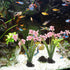 NOLITOY 2Pcs Silk Aquarium Plants for Betta Fish Tank Decoration, Aquatic Plant Models