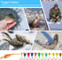 THKFISH Ice Fishing Jigs Kit - Ice Fishing Lures for Walleye, Perch, Panfish, Crappie, 50PCS/31PCS