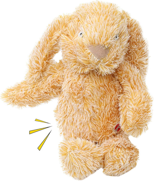 SPOT Cuddle Bunnies Dog Toy, Soft Plush Fabric with Squeaker, Perfect for Cuddling, 13" Rabbit