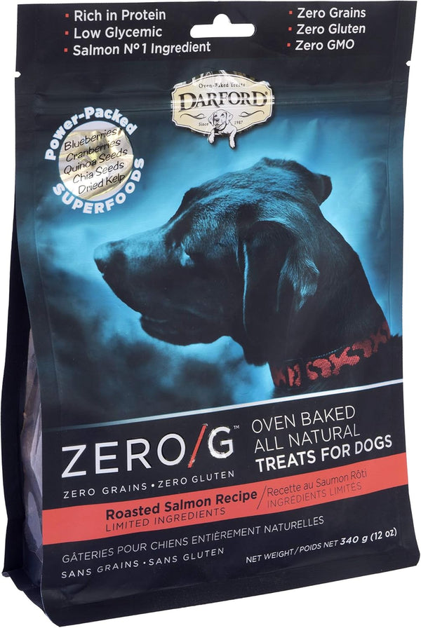 Zero/G Roasted Salmon Recipe Mini Dog Treats - 12 oz
