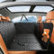 HOB4U Dog Car Seat Cover for Back Seat, Hard Bottom Back Seat
