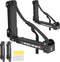 GanFindX Foldable Heavy-Duty Kayak Wall Rack, 9.5-13.8" Storage Hanger with Plastic Buckle Straps