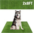 GLOBREEN Large Dog Grass Pee Pad, 2FTx8FT Artificial Grass Puppy Potty Training,