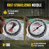 MTac Liquid Filled Baseplate Compass GlowinDark Orienteering/MapReading Compass for Hiking, Survival, Camping, Hunting