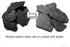 Natural Slate Stone 1 to 3 Inches - Packaged for Aquascaping, Terrariums, Reptile Enclosures, 2lbs Grey