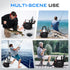 Fishing Bucket Organizer for 5 Gallon Bucket, Tackle Bag with Adjustable Buckle and 15 Multi-Pockets