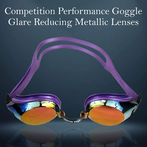Water Gear Finalist Swim Goggles, Anti-Fog Junior Fit for Pool & Diving
