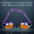 Water Gear Finalist Swim Goggles, Anti-Fog Junior Fit for Pool & Diving