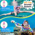 Kids Snorkel Set, Dry Top Snorkel Mask for Children, Anti-Fog Panoramic View Diving Gear with Carry Bag for Youth